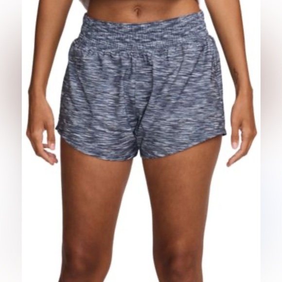 Nike Women's One Dri-FIT Mid-Rise 3" Brief-Lined Shorts XL Running Athletics - Picture 2 of 8
